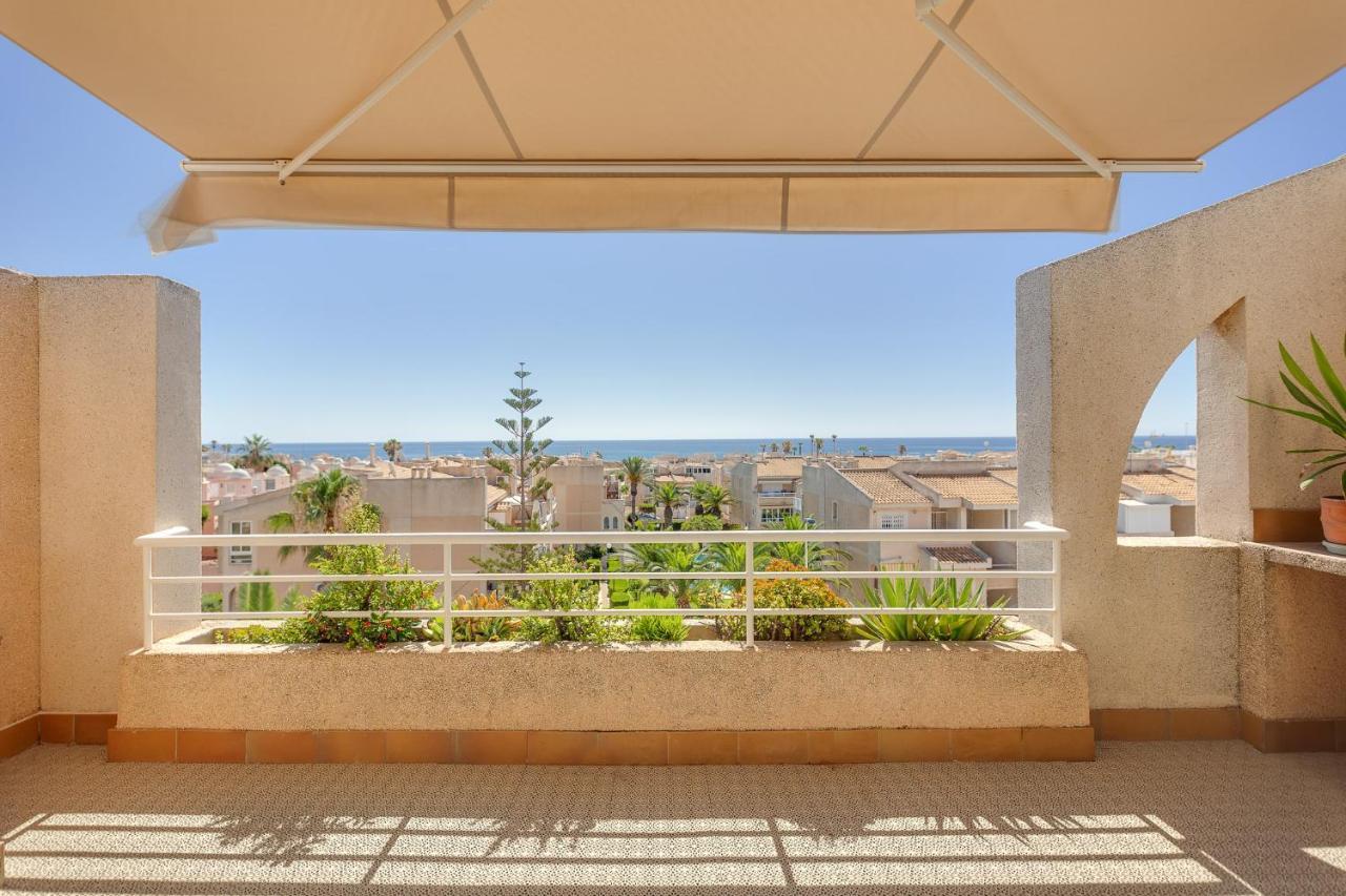 Flamenco Penthouse Sea View & Swimming Pool Apartman Torrevieja Kültér fotó