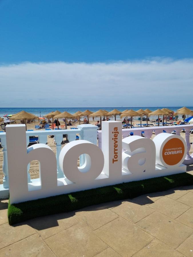 Flamenco Penthouse Sea View & Swimming Pool Apartman Torrevieja Kültér fotó