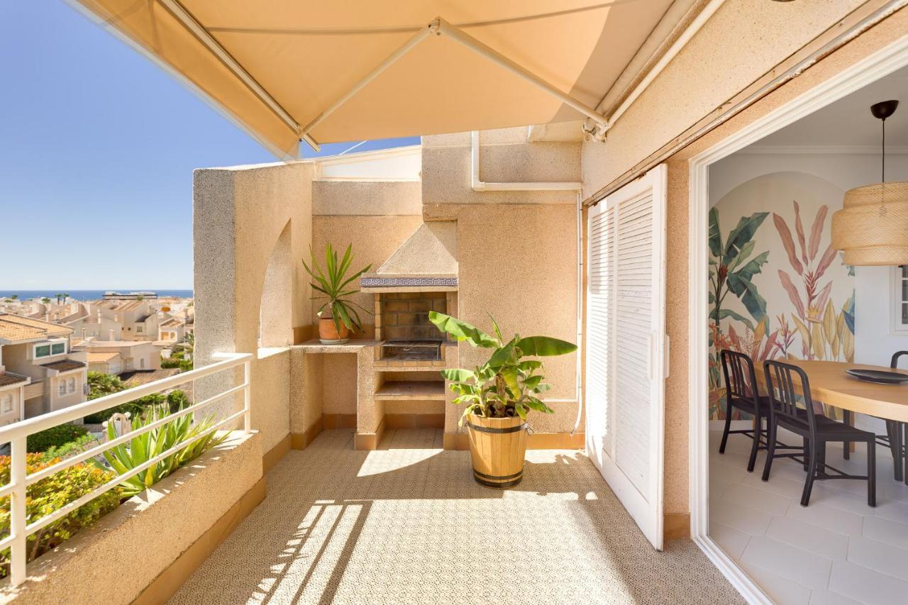 Flamenco Penthouse Sea View & Swimming Pool Apartman Torrevieja Kültér fotó